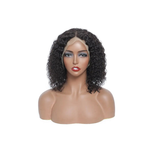 13×4 HD Lace Deep Wave Bob Glueless Human Hair Wig | 180% Density