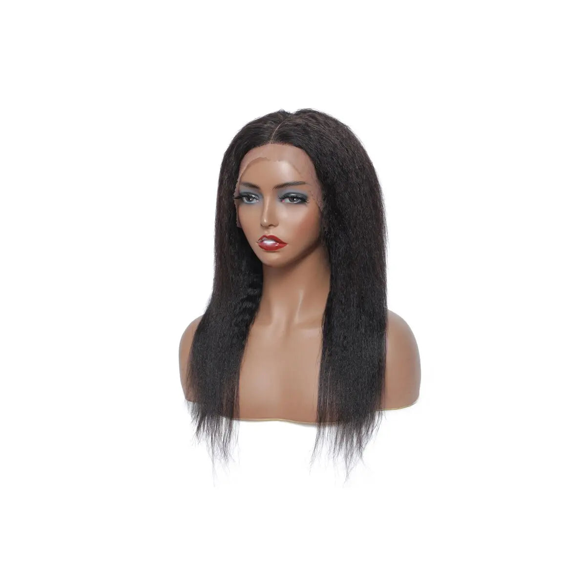 13×4 HD Lace Kinky Straight Glueless Human Hair Wig | 180% Density