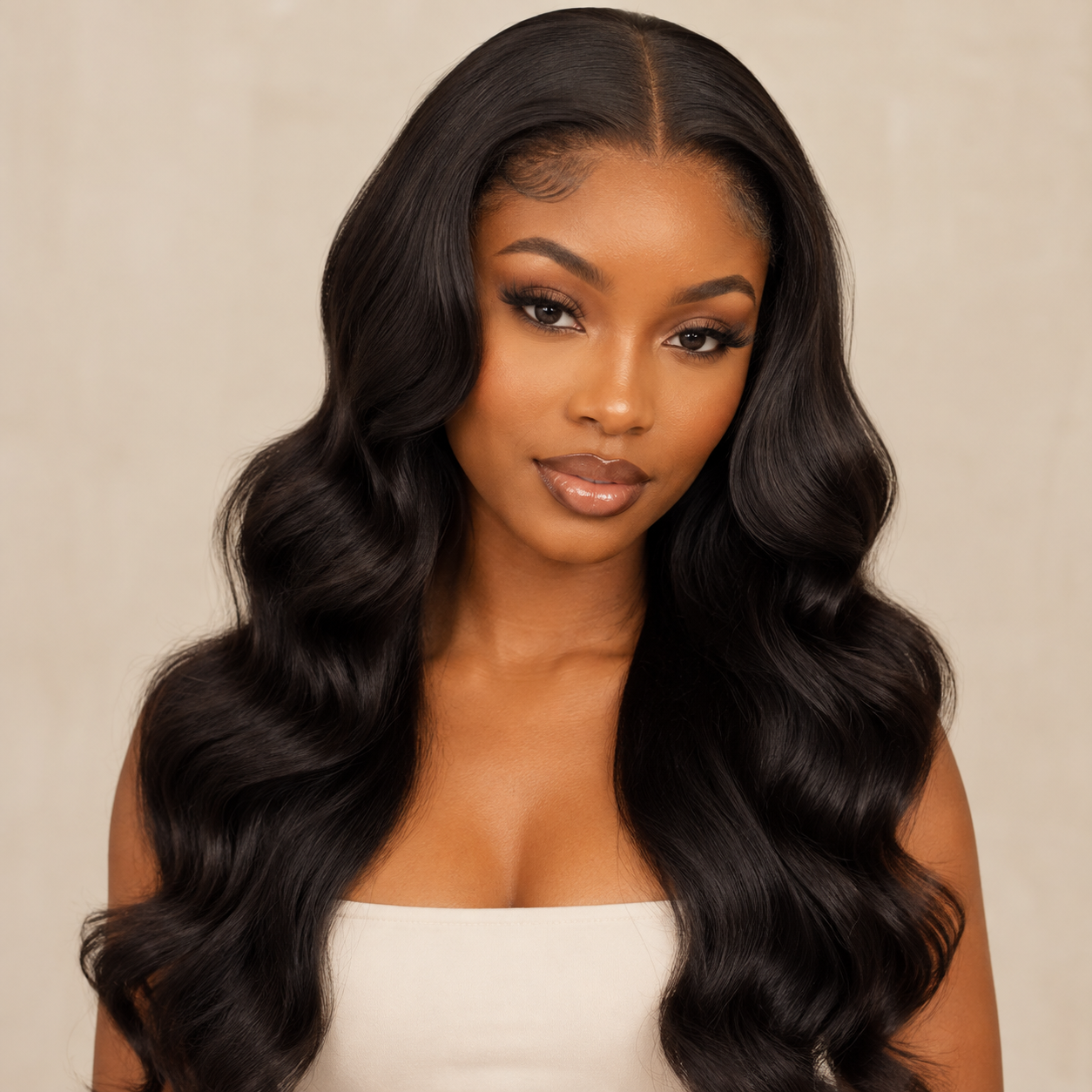 13x4 Lace Frontal Body Wave Human Hair Wig – 180% Density | Transparent Lace / HD Lace
