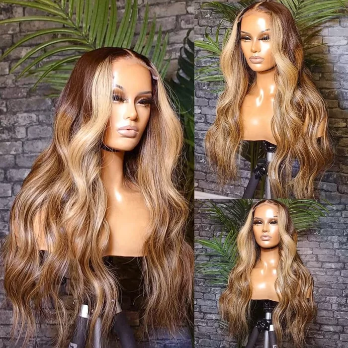 Highlight Wig body Wig 13x4 Lace Front Wig - Image 3