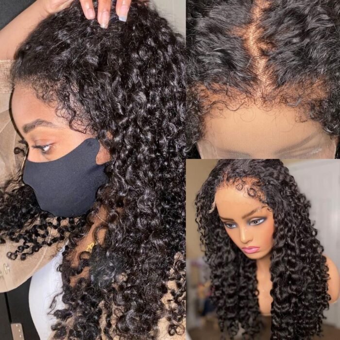 Blackbeauty hair Jerry Curly Lace Front Wig 13X4 Lace Front Wig - Image 2